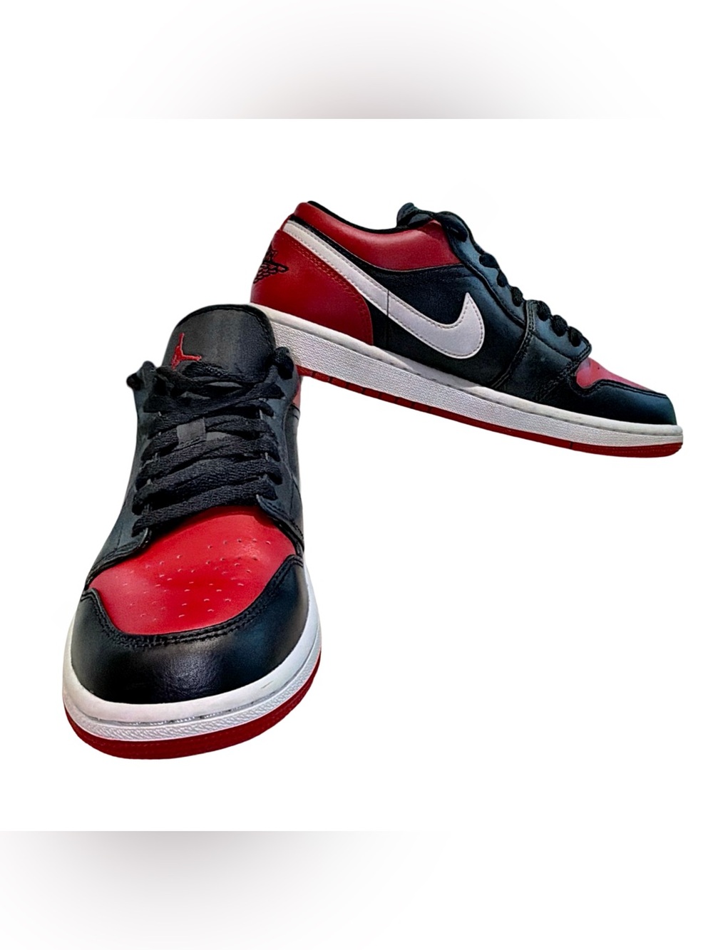 Nike Air Jordan 1 Low Alternate Bred Toe | Black, Red | Men’s Size 9